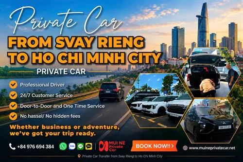 Svay Rieng to Ho Chi Minh City Private Car Transfer